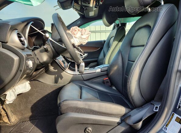 W1KWF8EB4LR602567 2020 MERCEDES-BENZ C Серый Вид салона спереди