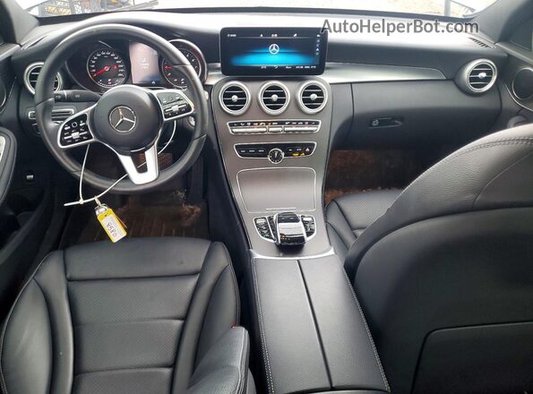 W1KWF8EB4MR640477 2021 MERCEDES-BENZ C White Вид панелі приладів