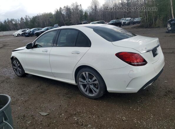 W1KWF8EB4MR640477 2021 MERCEDES-BENZ C White Задня ліва чверть