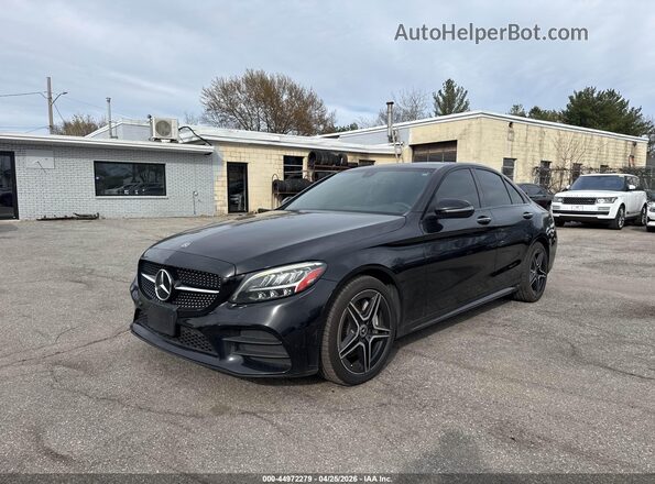 W1KWF8EB7LR594867 2020 MERCEDES-BENZ C-CLASS Черный Передняя левая четверть