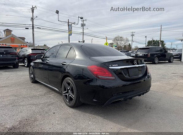 W1KWF8EB7LR594867 2020 MERCEDES-BENZ C-CLASS Черный Задняя левая четверть