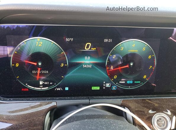 W1KZF5KB5MA977271 2021 MERCEDES-BENZ E Серебряный Вид щитка приборов