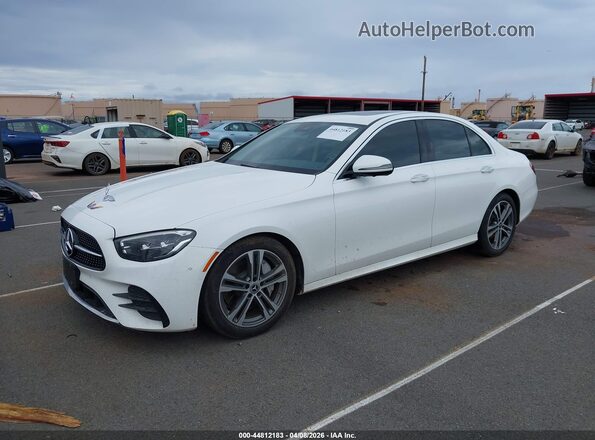 W1KZF8DB2MA920301 2021 MERCEDES-BENZ E-CLASS Белый Передняя левая четверть