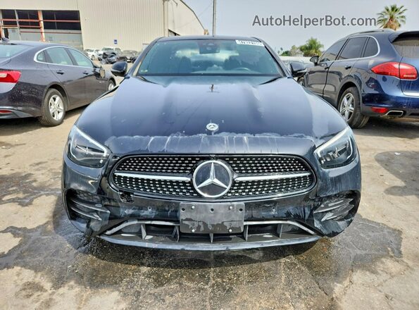 W1KZF8DB3NB098863 2022 MERCEDES-BENZ E Black Widok z przodu