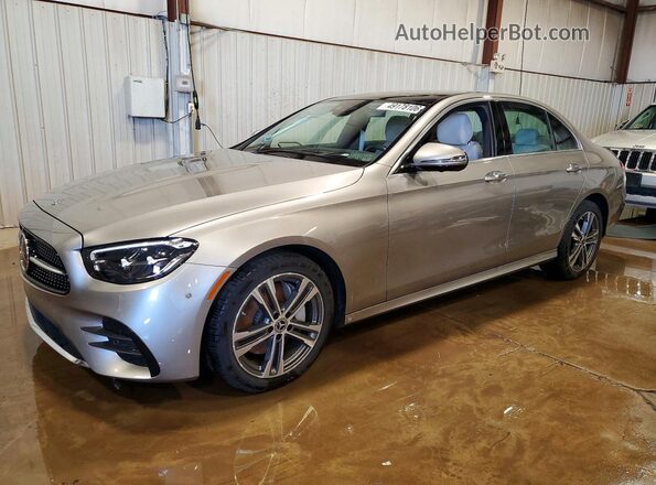 W1KZF8EB2MA934276 2021 MERCEDES-BENZ E Бежевый Передняя левая четверть
