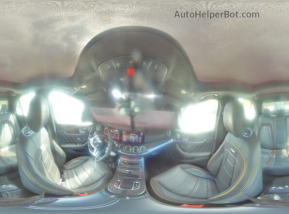W1KZF8KB3MA886629 2021 MERCEDES-BENZ E Серый Панорамный вид салона 360°