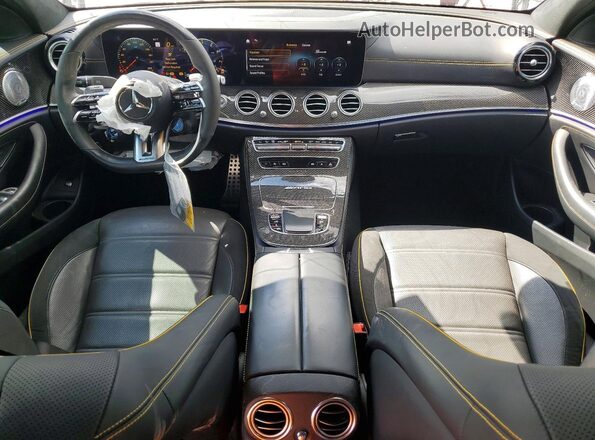 W1KZF8KB3MA886629 2021 MERCEDES-BENZ E Серый Вид панели приборов