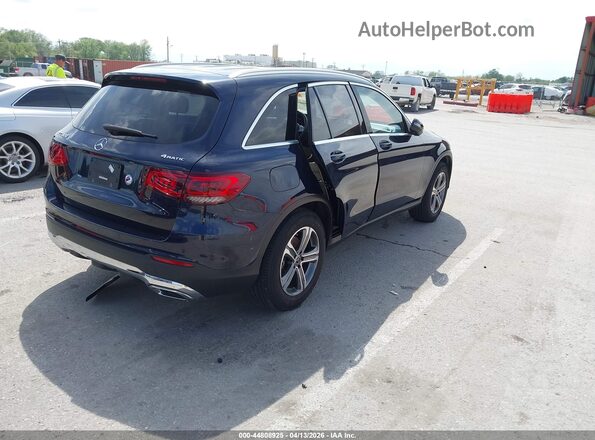 W1N0G8EB6LF805841 2020 MERCEDES-BENZ GLC 300 Blue Trasero derecho