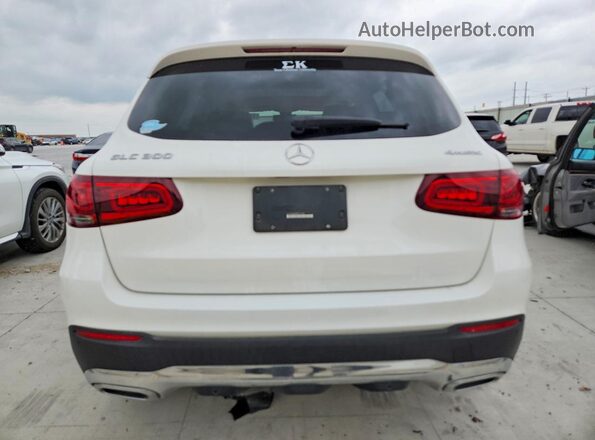 W1N0G8EB8MF973689 2021 MERCEDES-BENZ GLC-CLASS White Հետևի տեսք