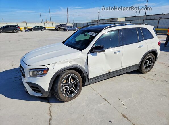W1N4M4GB6PW327202 2023 MERCEDES-BENZ GLB-CLASS Белый Передняя левая четверть