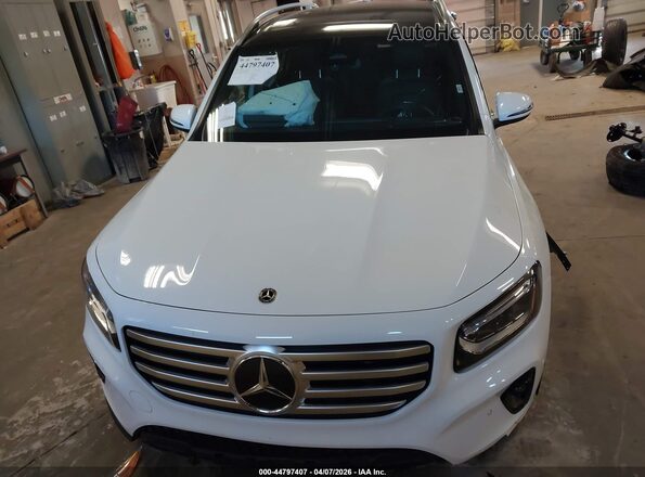 W1N4M4HB8SW388946 2025 MERCEDES-BENZ GLB-CLASS White Vista del salpicadero