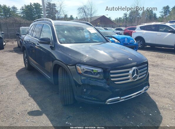W1N4M4HB8SW422500 2025 MERCEDES-BENZ GLB-CLASS Черный Передняя правая четверть