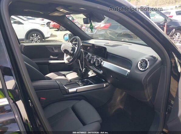 W1N4M4HB8SW422500 2025 MERCEDES-BENZ GLB-CLASS Черный Вид салона спереди