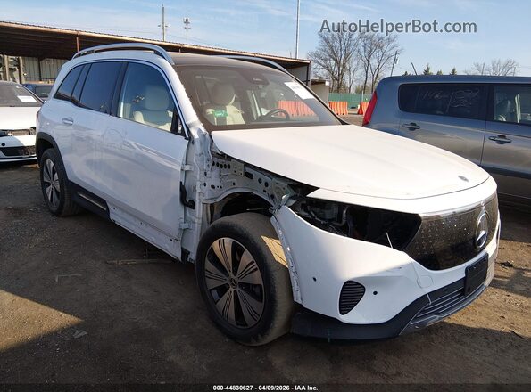 W1N9M0CB6RN091650 2024 MERCEDES-BENZ EQB 250 SUV White Delantero derecho