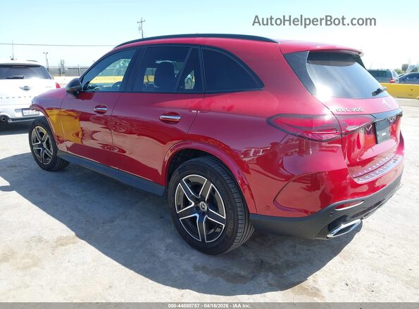 W1NKM4HB5RF106988 2024 MERCEDES-BENZ GLC 300 Красный Задняя левая четверть
