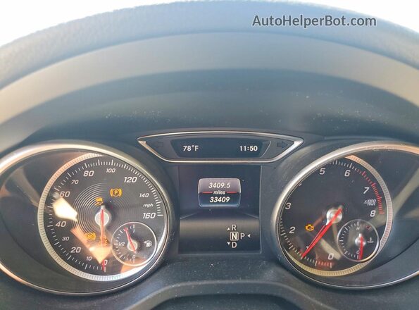 W1NTG4EB5LU030675 2020 MERCEDES-BENZ GLA White Vista del cuadro de instrumentos