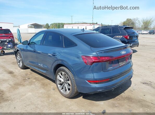 WA11AAGE3MB005447 2021 AUDI E-TRON Blue Rear left