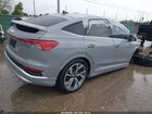 2024 Audi Q4 Sportback E-tron Premium Plus 50 Quattro Серый vin: WA132BFZ2RP028034