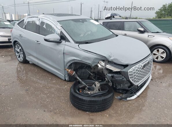 WA132BFZ2RP028034 2024 AUDI Q4 E-TRON Серый Передняя правая четверть