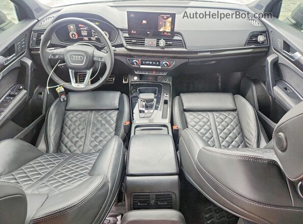 WA134AFY9P2147642 2023 AUDI SQ5 White Widok deski rozdzielczej