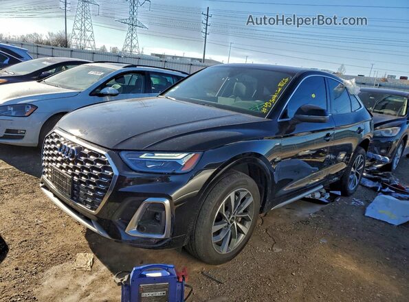 WA15AAFY8N2069630 2022 AUDI Q5 Черный Передняя левая четверть