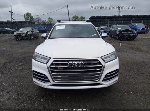 WA1A4AFYXJ2151925 2018 AUDI SQ5 White უკანა სალონის ხედი