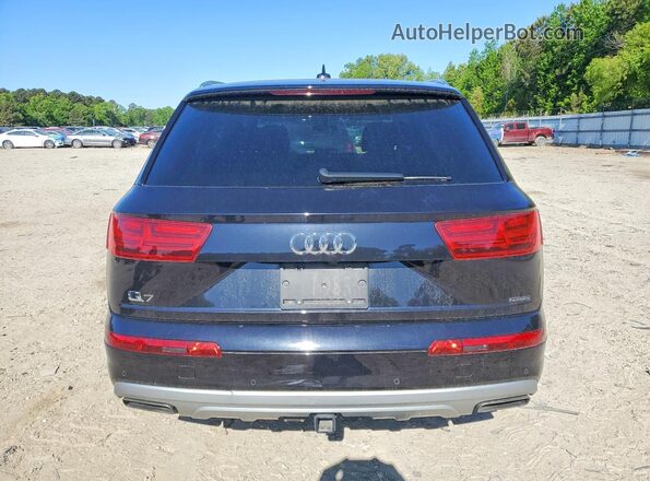 WA1AAAF70KD046719 2019 AUDI Q7 Black Widok z tyłu