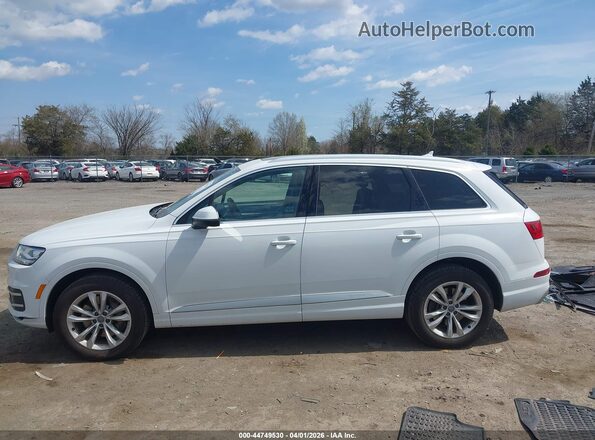 WA1AAAF73KD007736 2019 AUDI Q7 White 