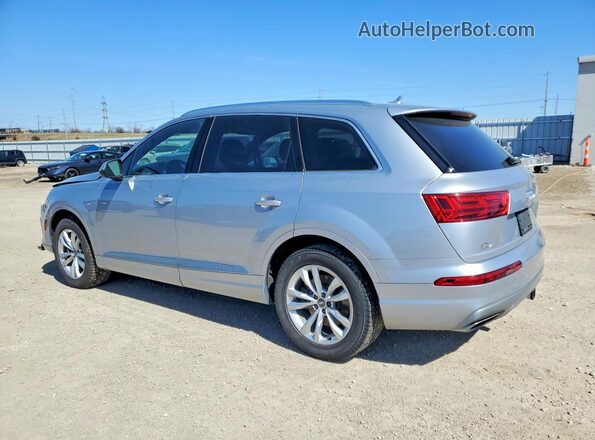 WA1AAAF79KD009023 2019 AUDI Q7 Серебряный Задняя левая четверть