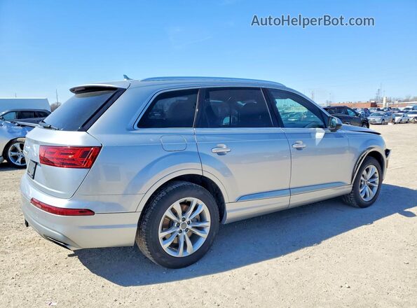 WA1AAAF79KD009023 2019 AUDI Q7 Серебряный Задняя правая четверть