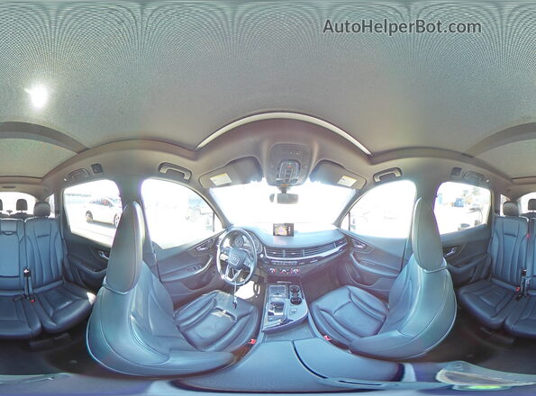 WA1AAAF79KD009023 2019 AUDI Q7 Серебряный Панорамный вид салона 360°