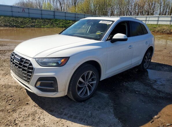WA1AAAFYXM2076785 2021 AUDI Q5 White Przód lewy