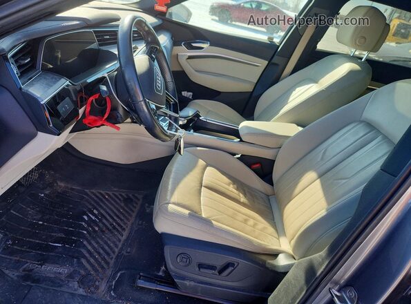 WA1AAAGE4KB021993 2019 AUDI E-TRON Угольный Вид салона спереди