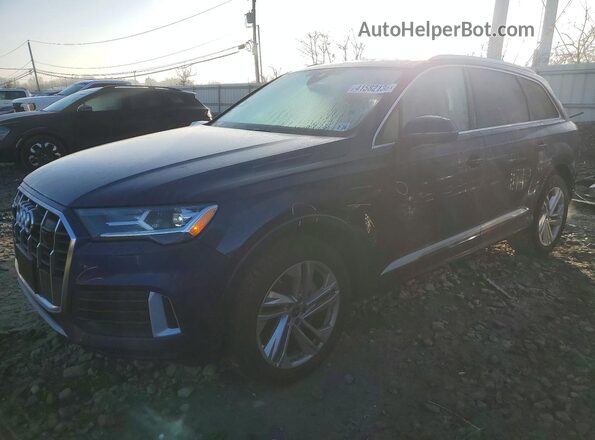 WA1ACBF7XPD010494 2023 AUDI Q7 Синий Передняя левая четверть