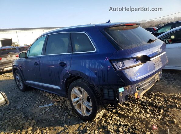 WA1ACBF7XPD010494 2023 AUDI Q7 Синий Задняя левая четверть