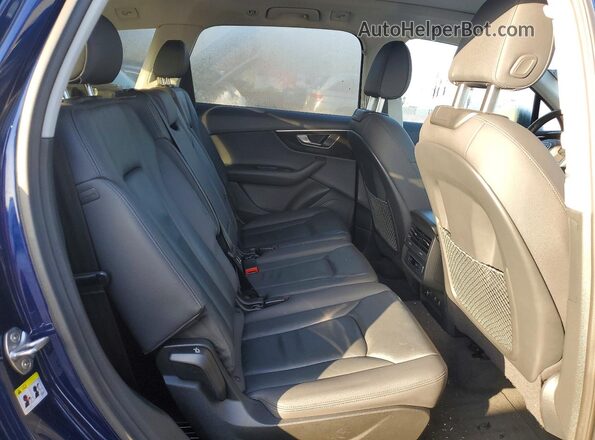 WA1ACBF7XPD010494 2023 AUDI Q7 Синий Вид задней части салона