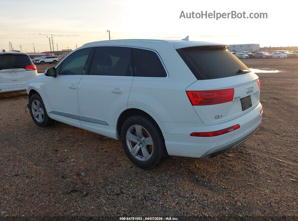 WA1AHAF72KD020747 2019 AUDI Q7 Белый Задняя левая четверть