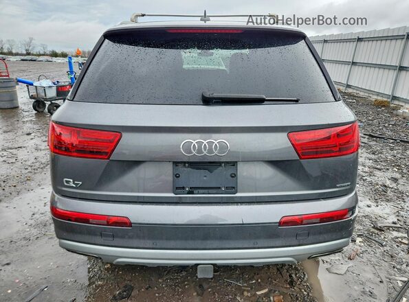 WA1AHAF75KD034402 2019 AUDI Q7 Gray Вид ззаду