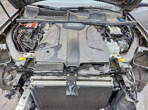 WA1AHAF75KD034402 2019 AUDI Q7 Gray Вид підкапотного простору