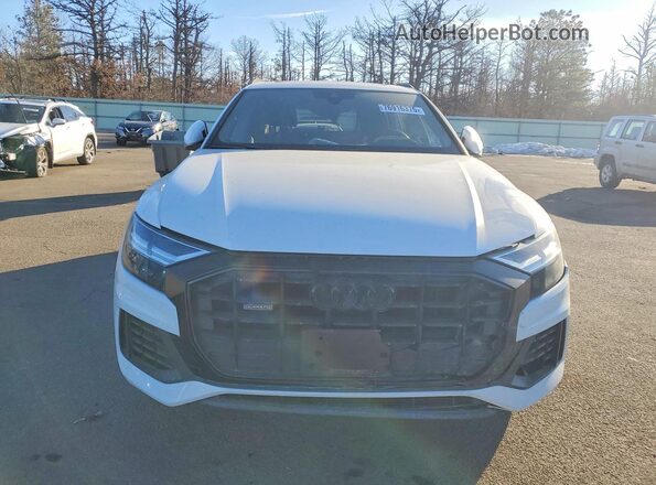WA1AVAF17LD019101 2020 AUDI Q8 White Դիմացի տեսք