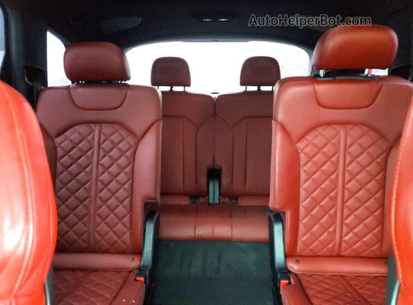 WA1AWAF75LD011855 2020 AUDI SQ7 Black Հետևի նստատեղերի տեսք