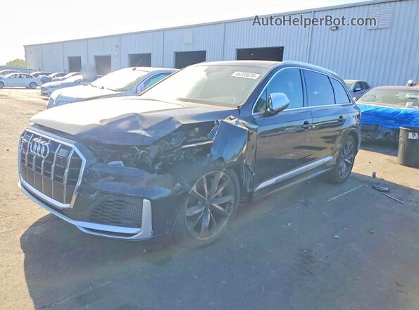 WA1AWBF73MD024367 2021 AUDI SQ7 Black წინა მარცხენა ხედი სამი მეოთხედიდან