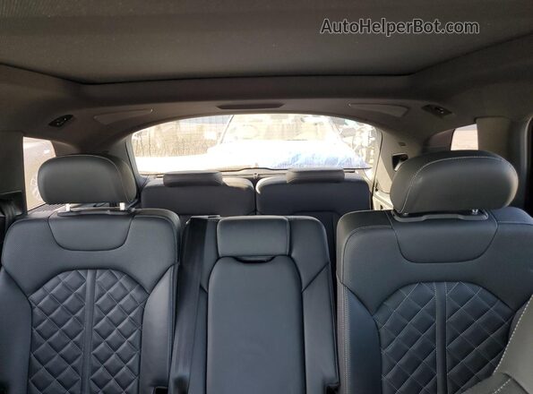 WA1AWBF73MD024367 2021 AUDI SQ7 Black უკანა სავარძლების ხედი
