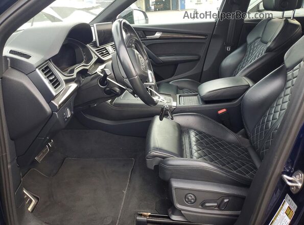 WA1B4AFY0K2015115 2019 AUDI SQ5 Синий Вид салона спереди