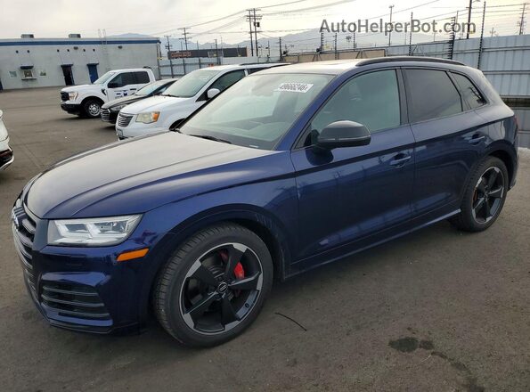 WA1B4AFY0K2015115 2019 AUDI SQ5 Синий Передняя левая четверть
