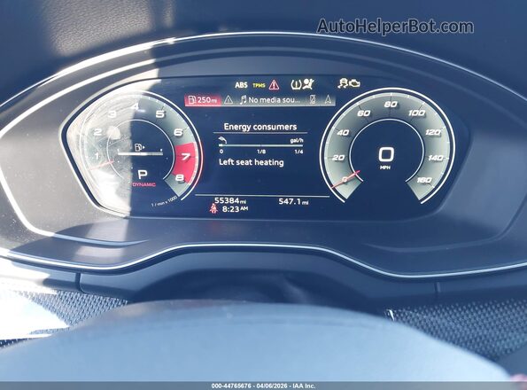 WA1B4AFY0M2013786 2021 AUDI SQ5 Black Vista de los asientos traseros