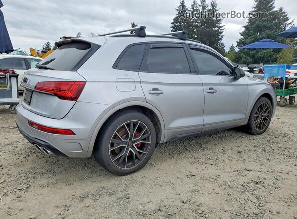WA1B4AFY3M2021204 2021 AUDI SQ5 Silver Rear right