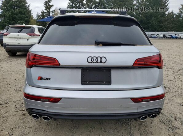 WA1B4AFY3M2021204 2021 AUDI SQ5 Silver Rear view
