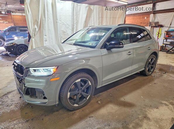 WA1B4AFY9K2072820 2019 AUDI SQ5 Серый Передняя левая четверть