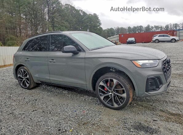 WA1B4AFY9P2185657 2023 AUDI SQ5 Серый Передняя правая четверть